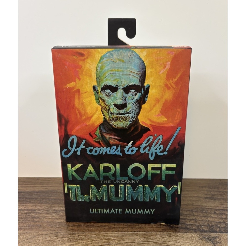NECA Mummy Ultimate Universal Monsters Action Figure Toys Karloff SEALED NEW